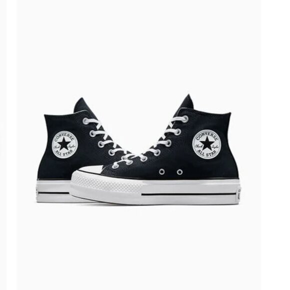 Converse Women's Canvas High Top Chuck Taylor All Star Lift Sneakers - Picture 1 of 11